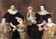VOS, Cornelis de The Family of the Artist  jg Norge oil painting reproduction